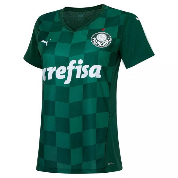 Camiseta Palmeiras Primera equipo Mujer 2021-22 Verde